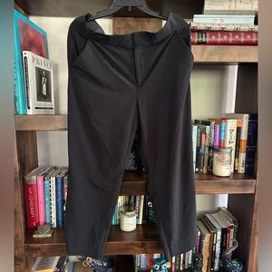 Athleta black culottes